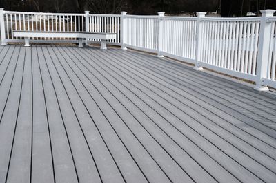 Custom deck in Rockville